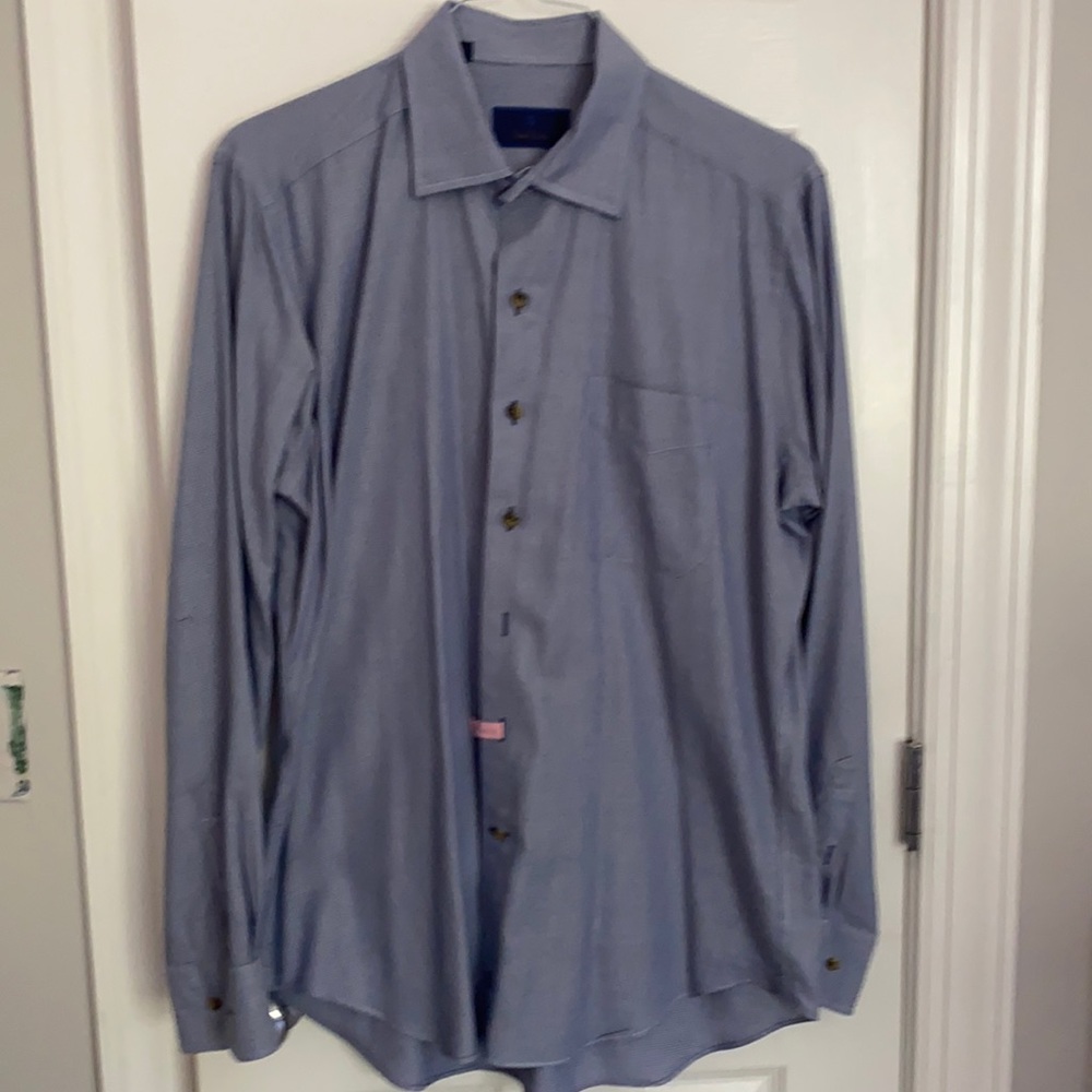 David Donahue dress shirt size 16/ 32-33